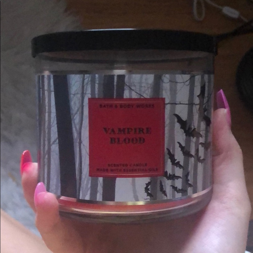 vampire blood candle bath and body works
